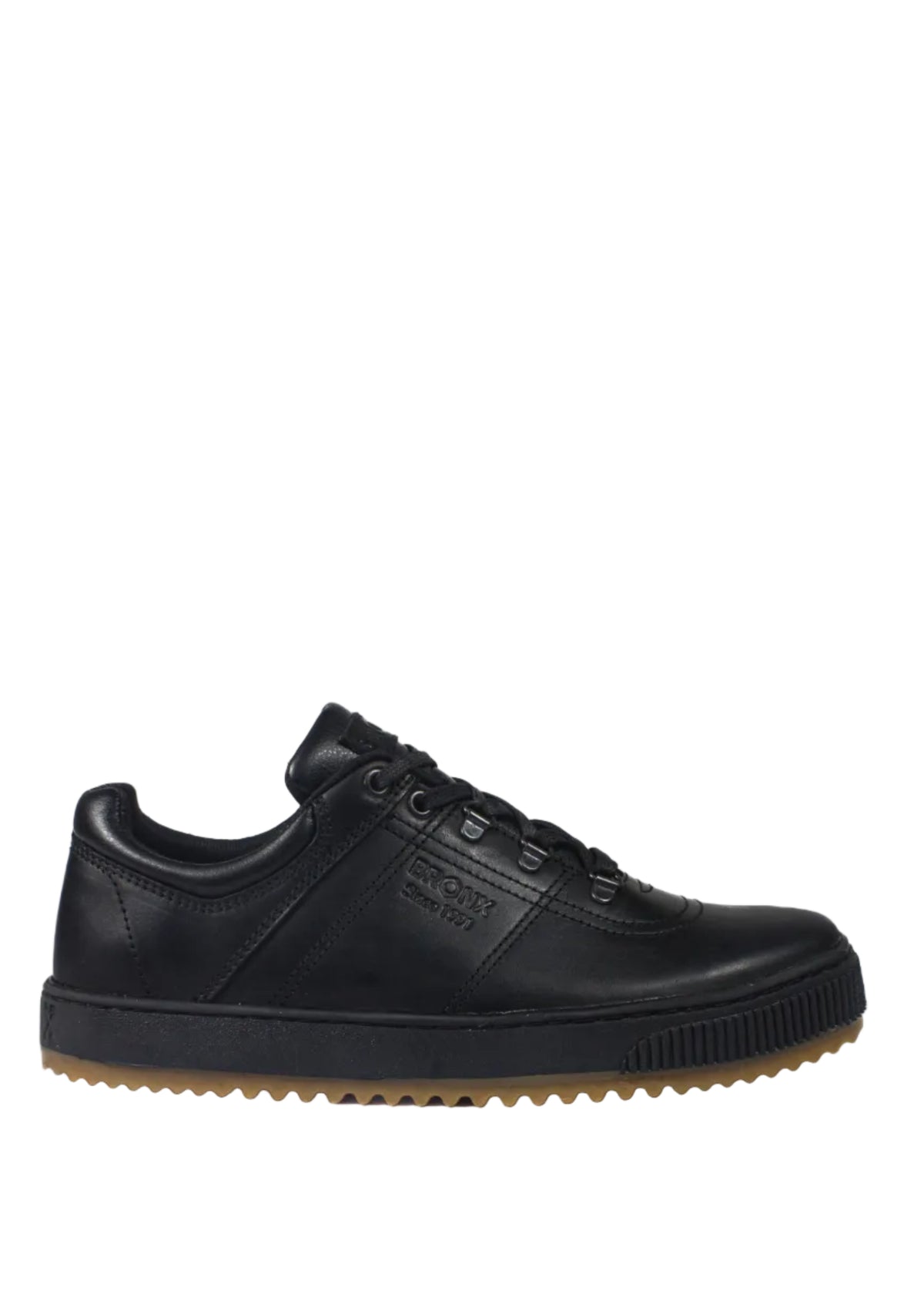 Bronx Leather Disco Black Sneaker