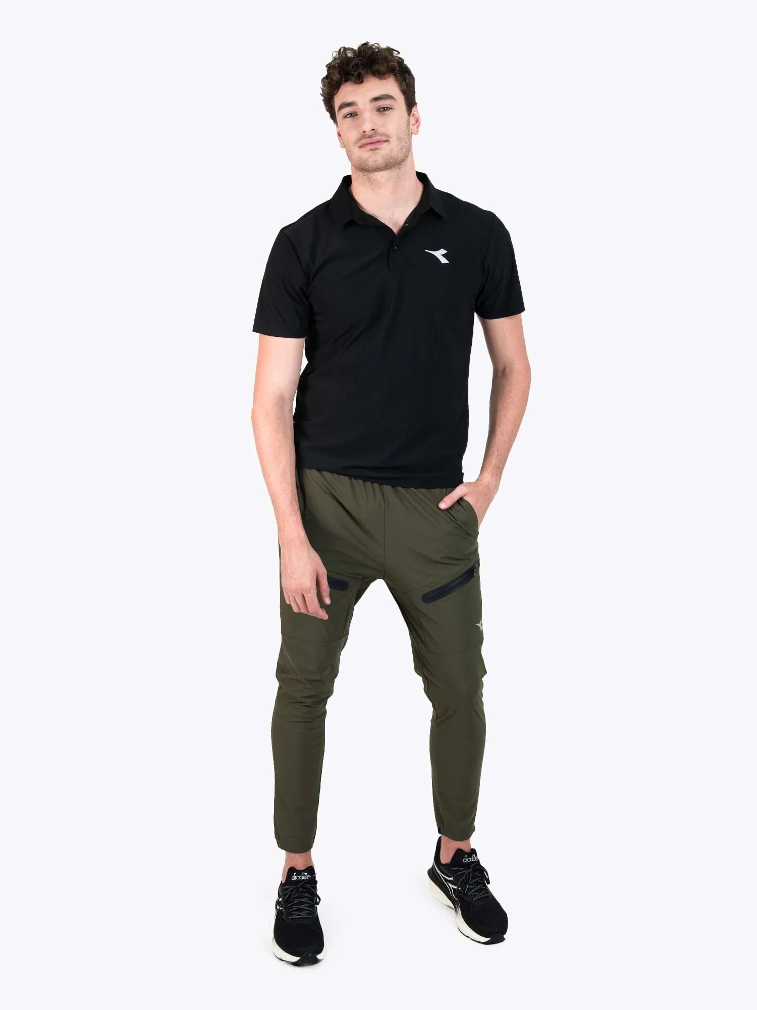 Diadora Black Caspari Active Golfer