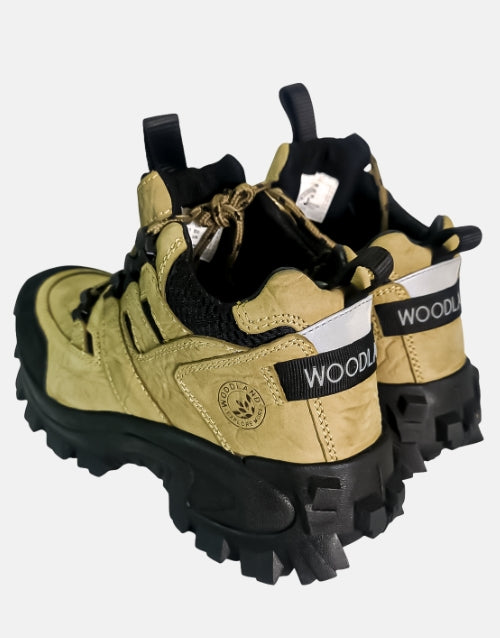 Woodland Leather 4x4 Gordonia Khaki Outdoor Shoe