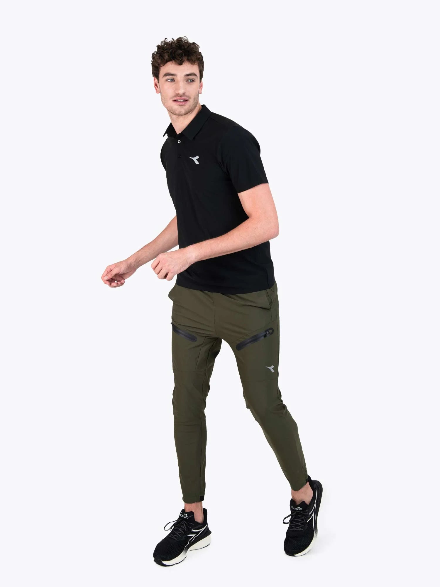 Diadora Black Caspari Active Golfer
