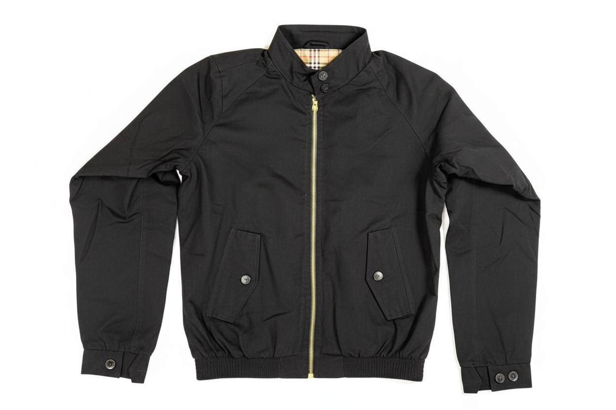 Lorenzini Signature Jacket Black on white background
