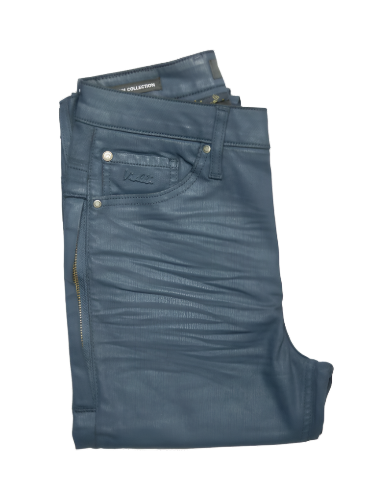 Vialli Johnny Ultra Fit Wax Skinny Jean Blue