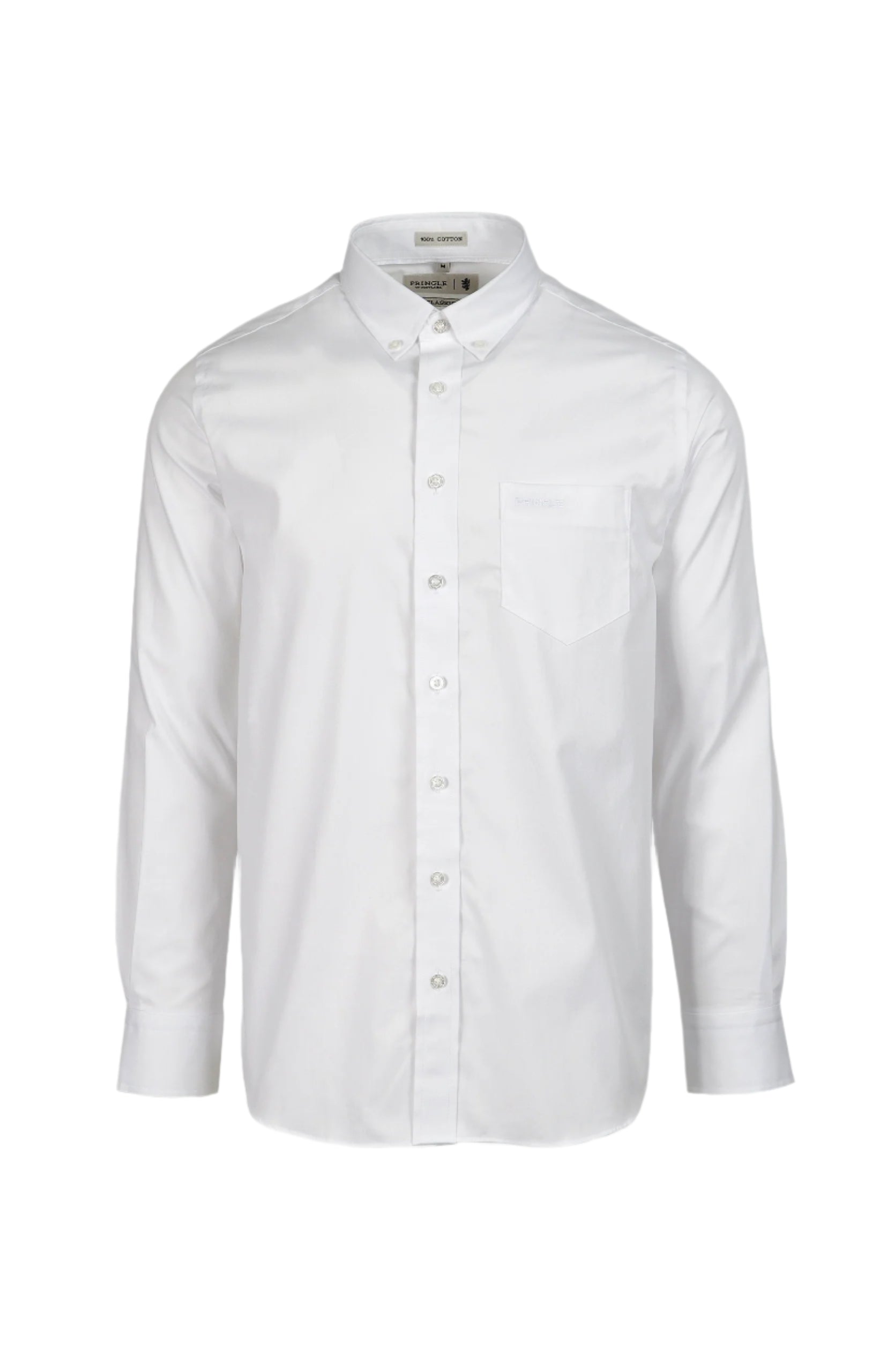 Pringle LS White Classic Shirt
