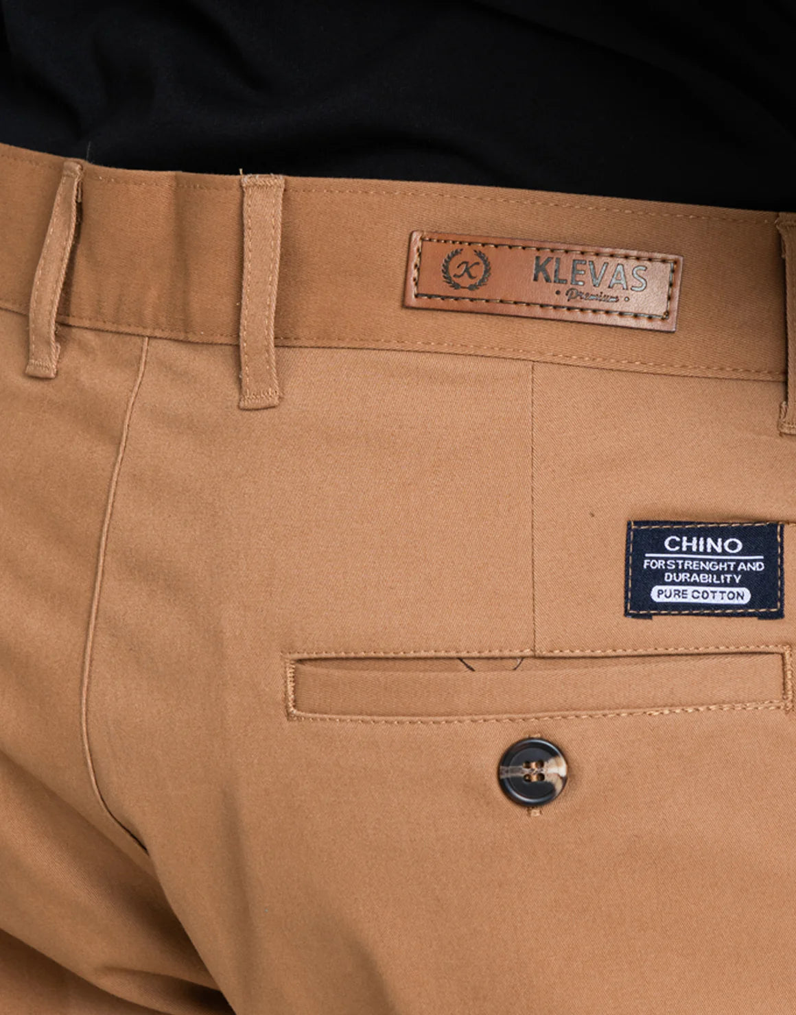 Klevas Stretch Tobacco Classic Men's Chino