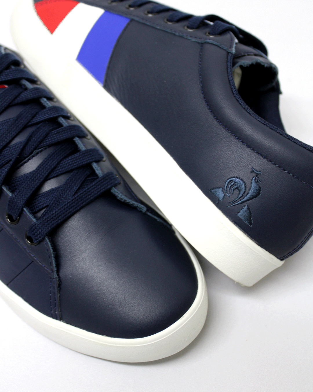Lecoq Sportif Flag Premium French Dress Blue Sneakers