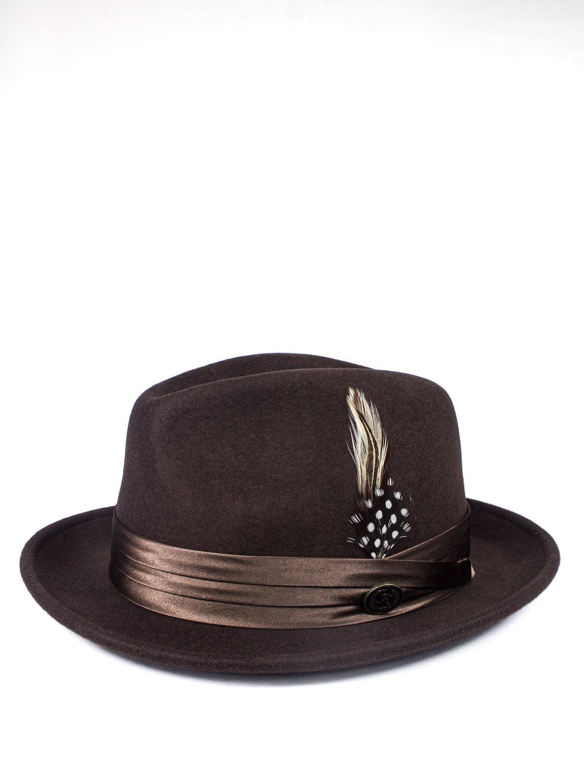 Leonardo Chocolate Formal Hat