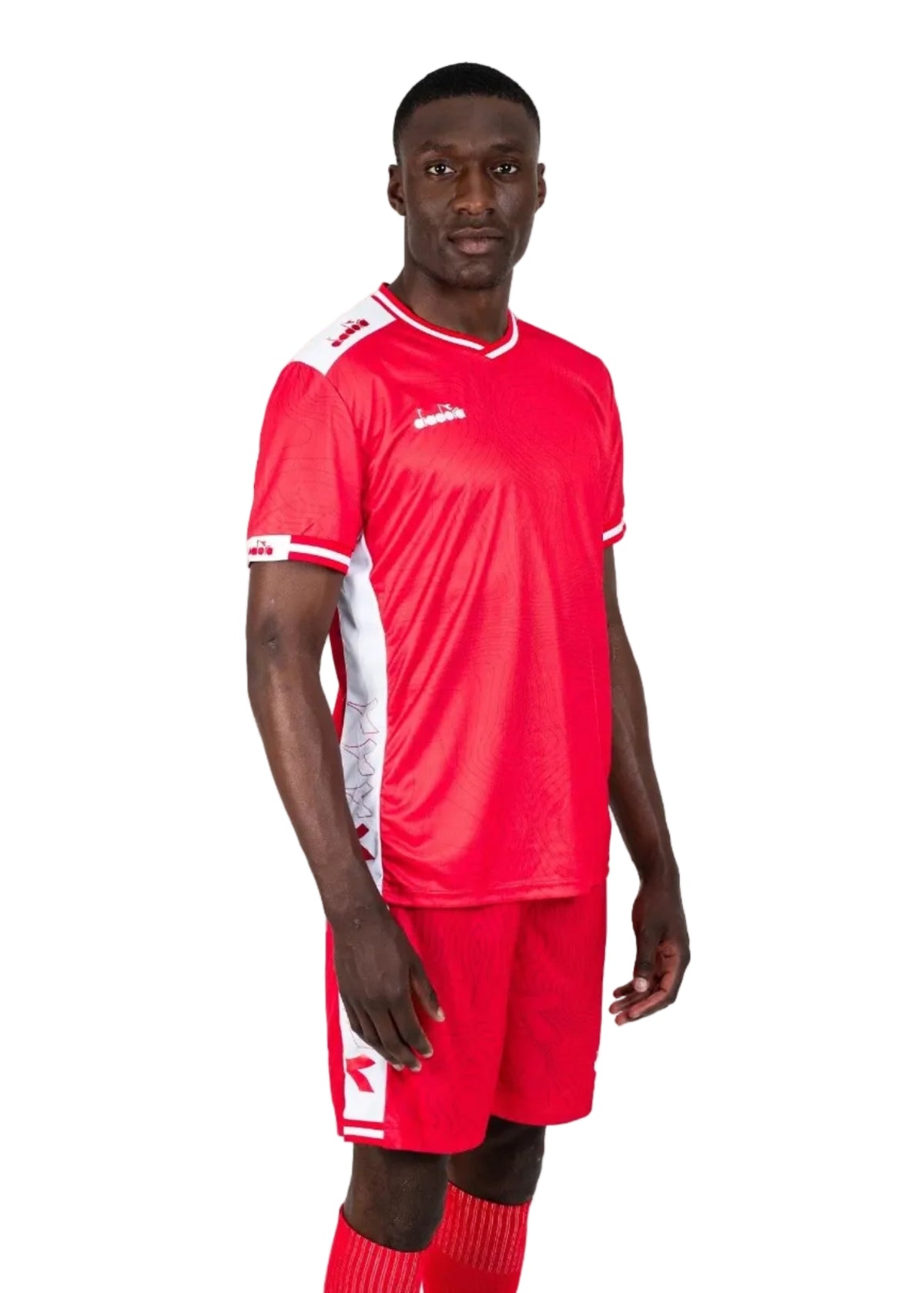Diadora Maestro Soccer Kit Red/White