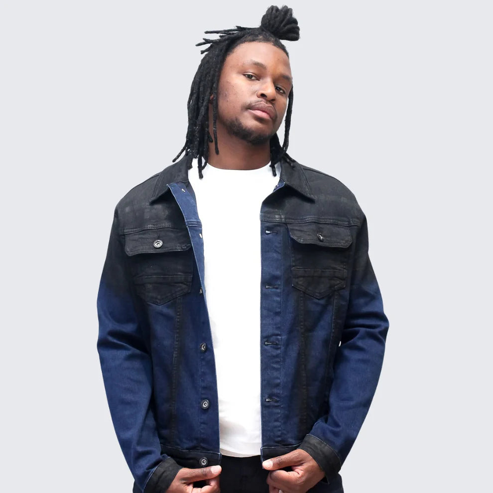 Pure Premium Borso Blue Black Jacket