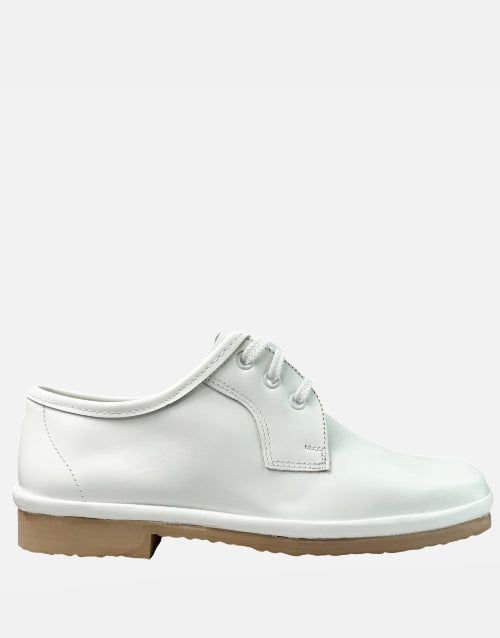 Grasshopper Leather Sierra Softee White