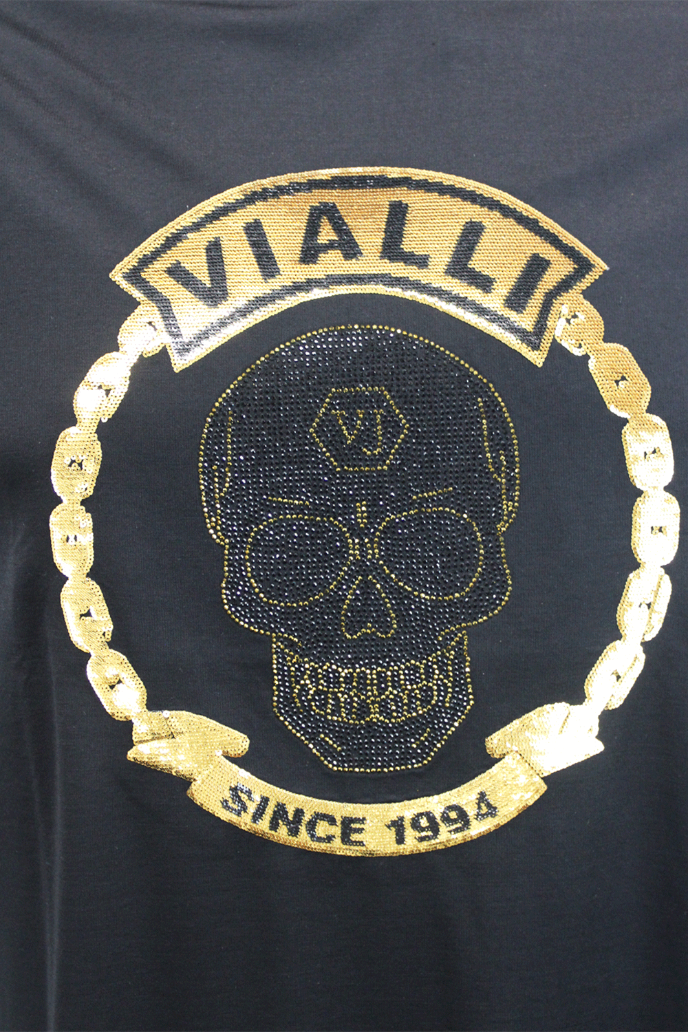 Vialli Aprint T-Shirt (Black)