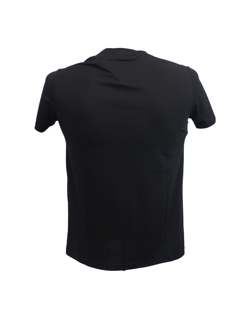 Vialli Bowa Gold Tiger Black T-Shirt