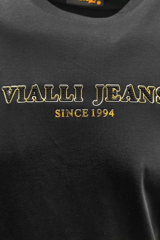 Vialli Ibust Black Gold T-Shirt