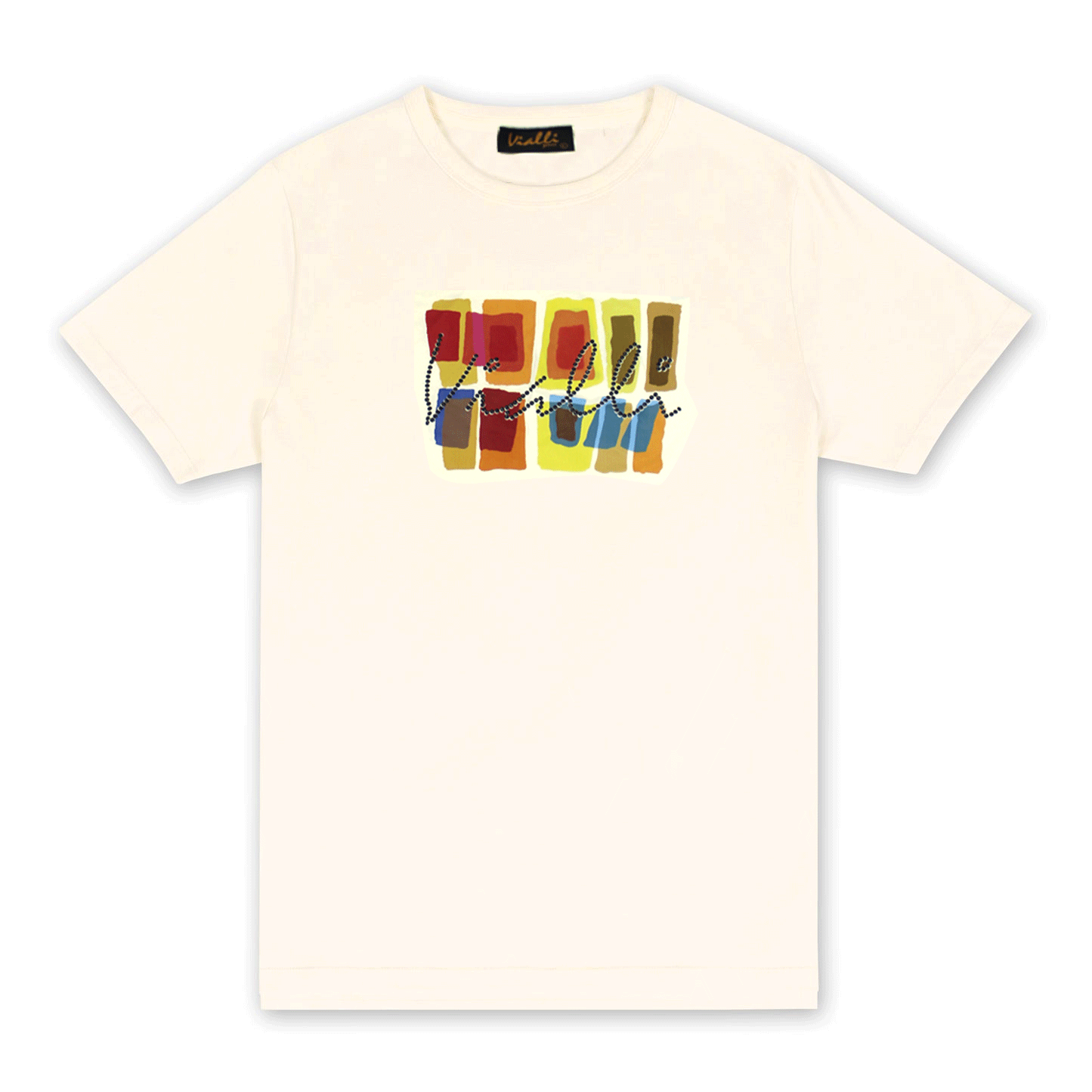 Vialli Cream Canto Canary T Shirt