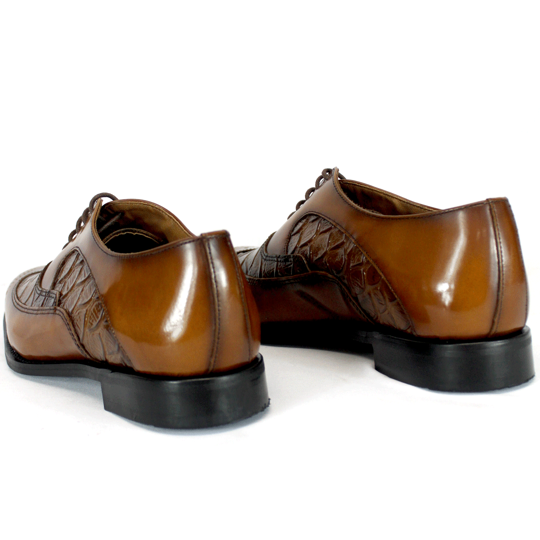Bishop Leather Ivywood Tan Shoe
