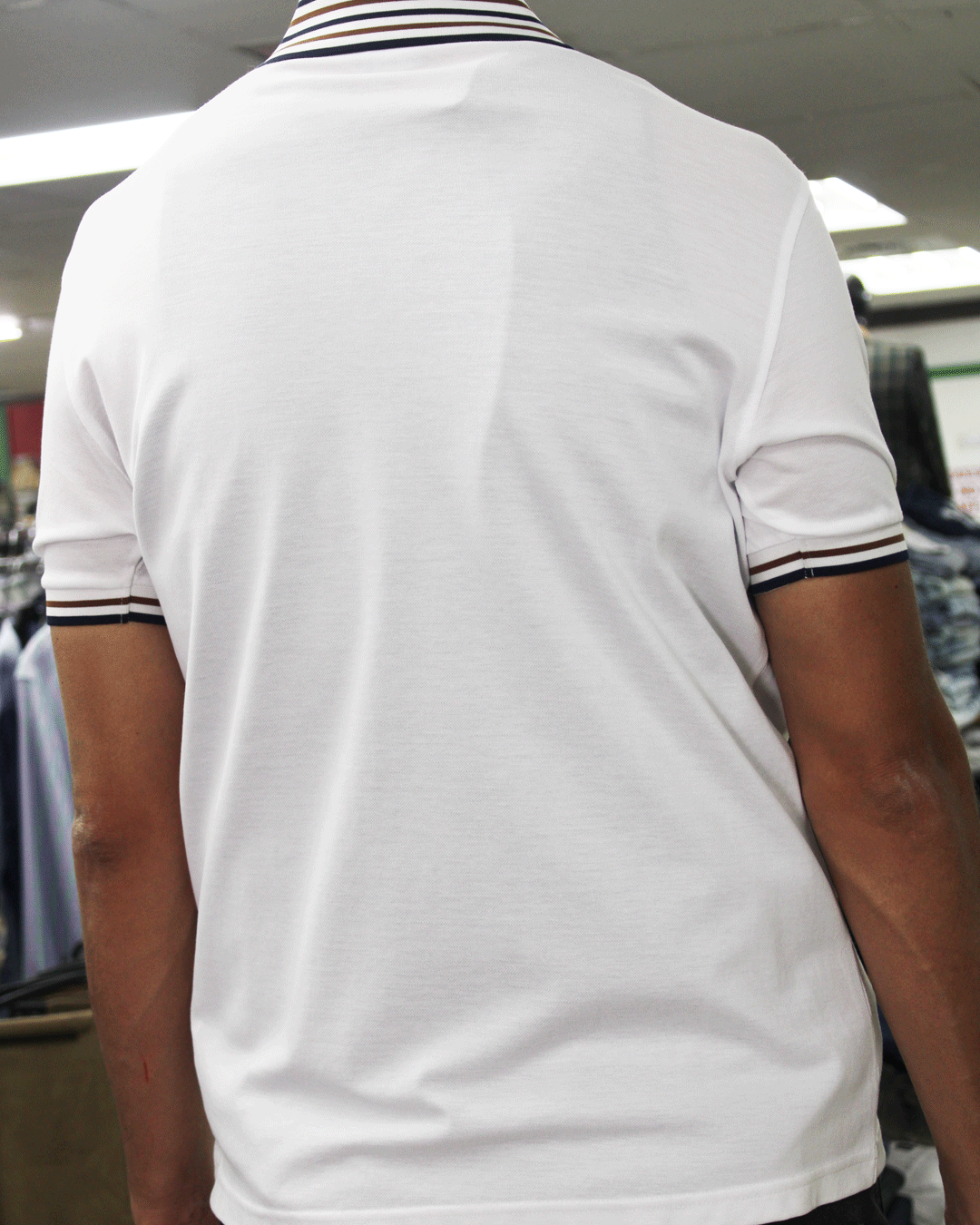Rossini Italian Golfer White Double Mercerized