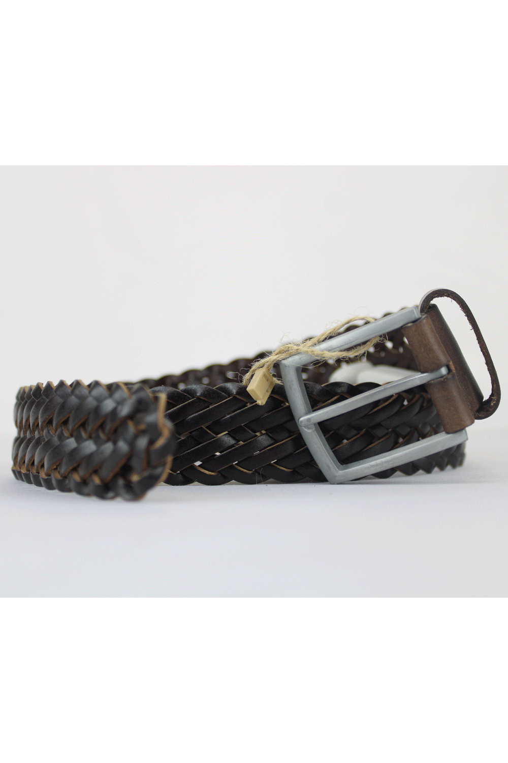 BOSSINI Brown Woven Belt