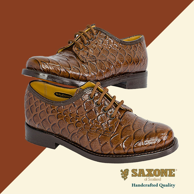 Saxone Setter Choc Shoe - BOSSINI SA