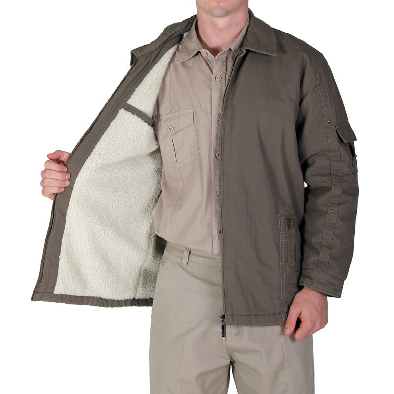 Wildway Canvas Taupe Jacket BIG - BOSSINI SA