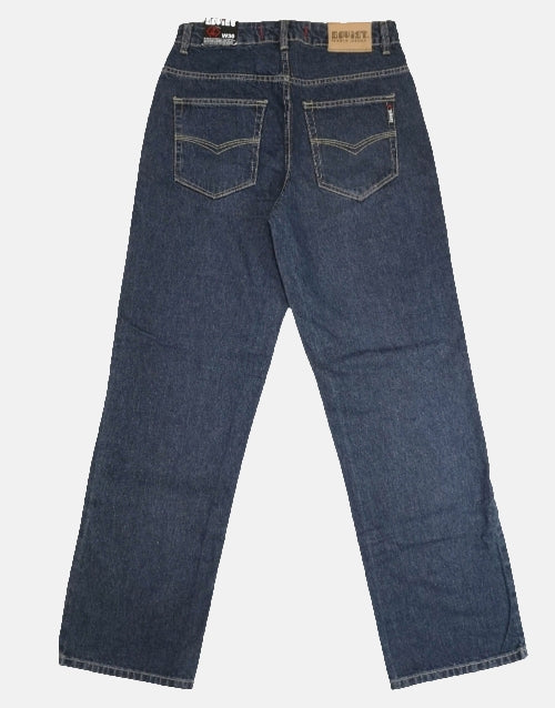 Soviet Blue Black Impact Jeans