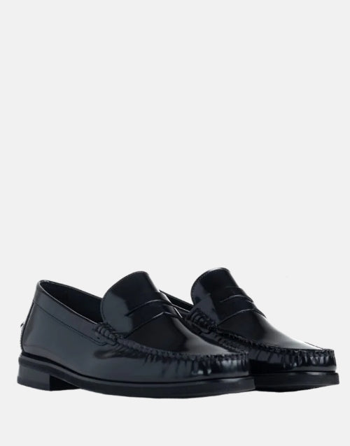 Florsheim Berkley Flex Black Leather Moccasin