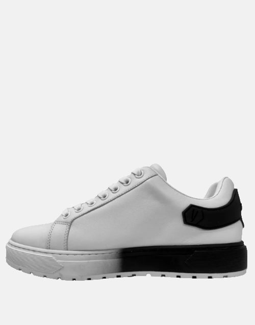 Vialli Leather  White Bonucci Italian Sneaker