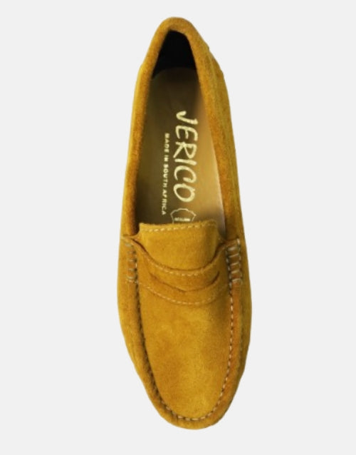 JERICO Carvella Suede Mustard Driver