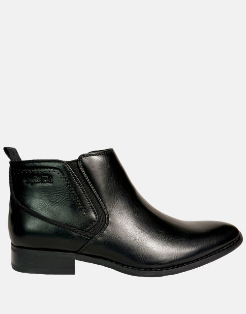 GINO PAOLI Black Mens  Zip Boot