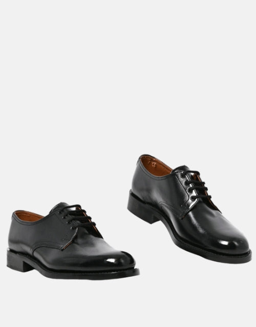 Parabellum Police Black Security Leather Shoe
