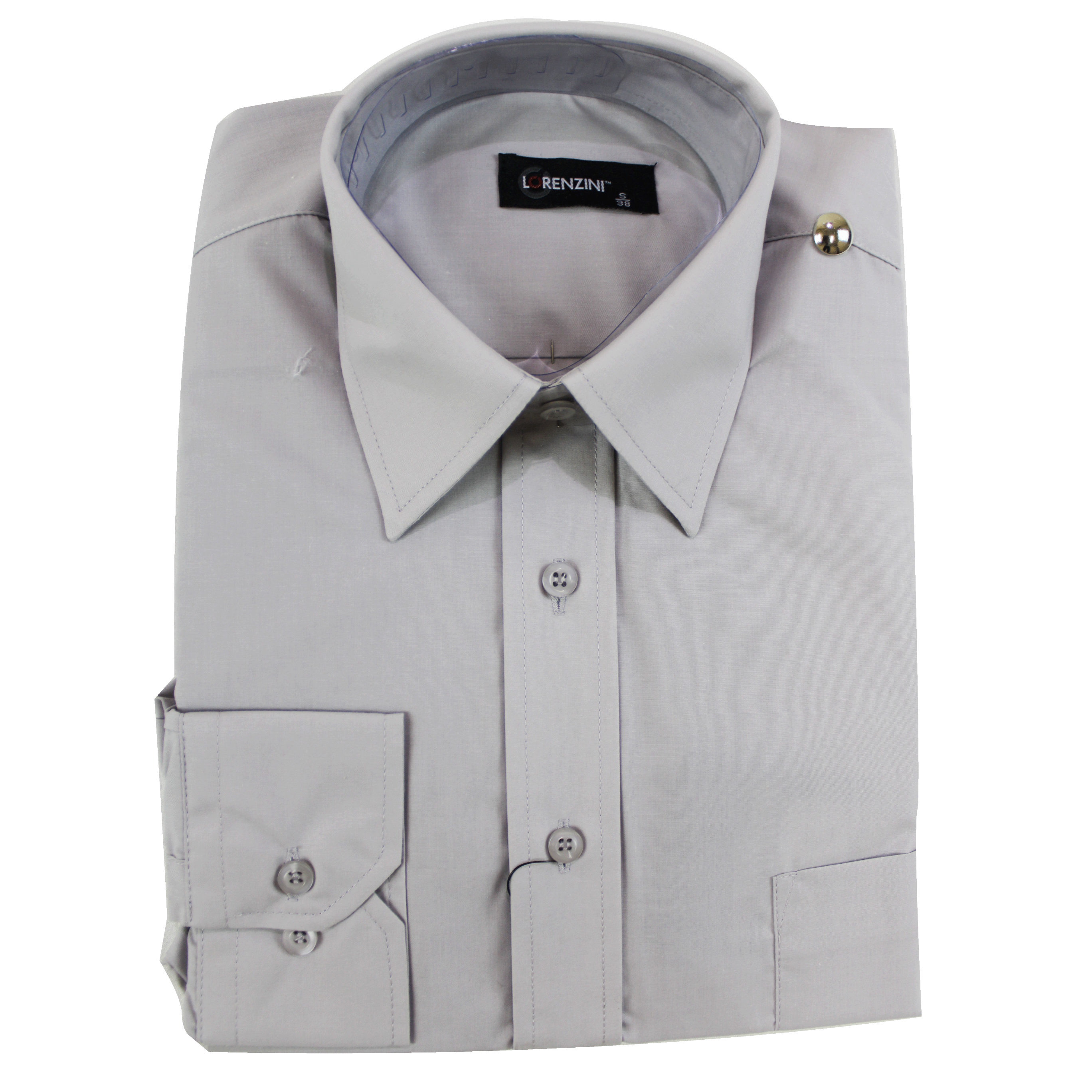 LORENZINI Light Grey L/S Shirt