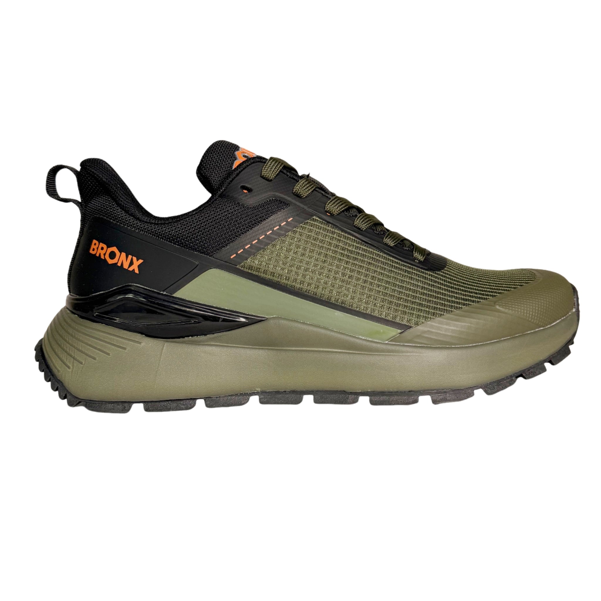 Bronx Scott Olive Trainer Sneaker