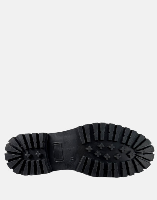 Filo Black Suede Tassel Moccasin