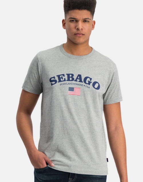 Sebago Rudder T-shirt Grey Melange