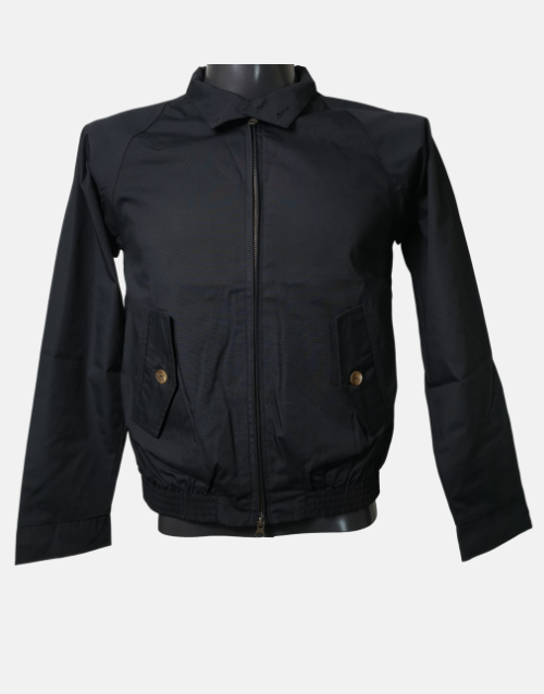 London Fog Black Harrington Jacket
