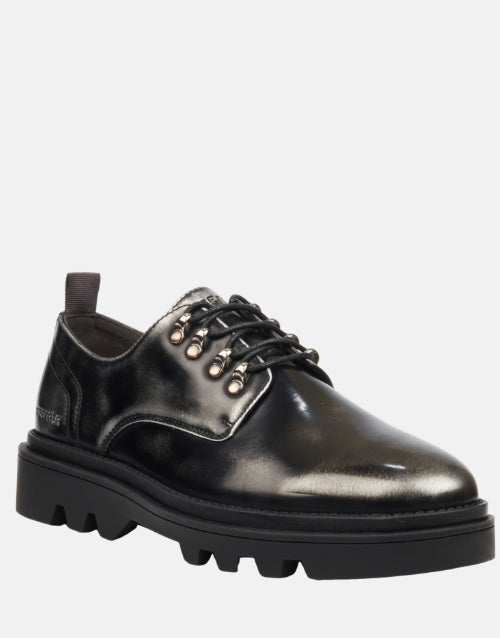 Mazerata Vinchey Grey Wax Shoe