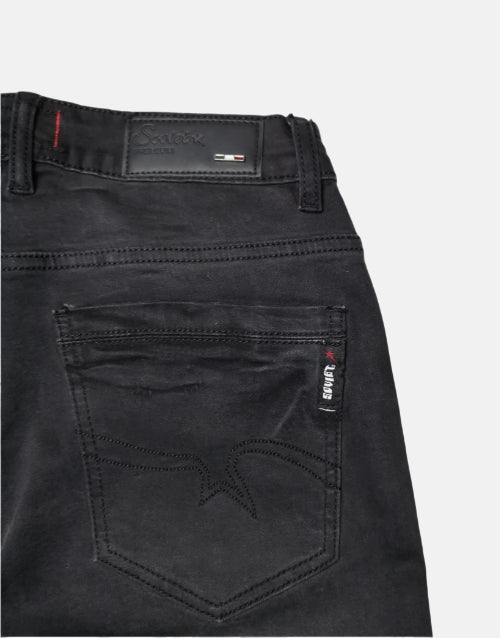 Soviet Mendrick Black Slim Jeans