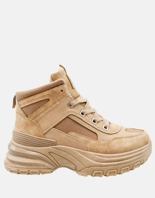 Soviet Mono HI Top  Khaki Boot