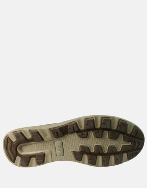 Jeep Castor Tan Brown Tech Comfort Mid Shoe