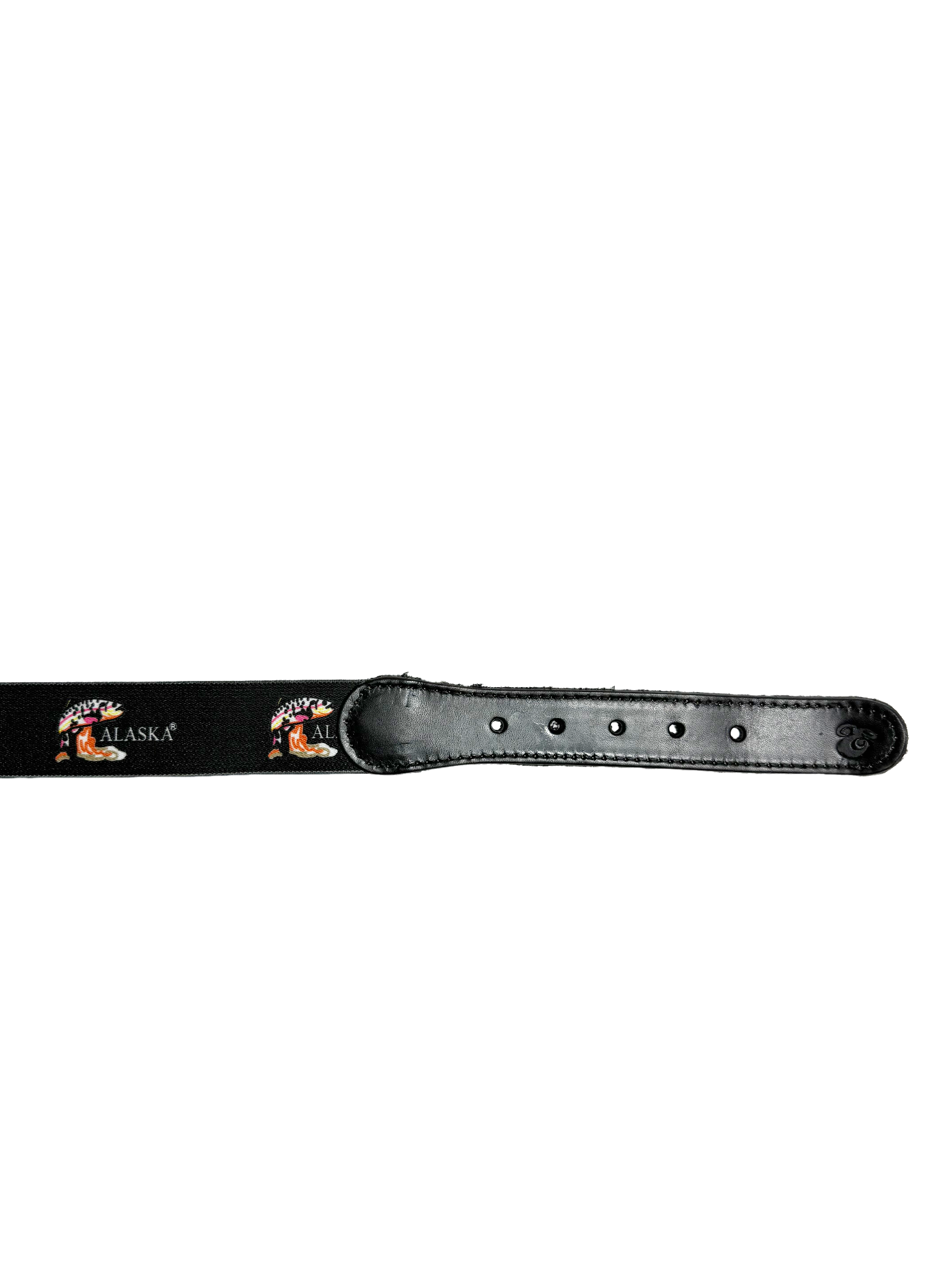 Alaska One Size Fits All Black Stretch Belt