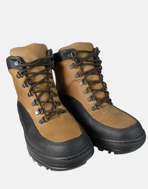 Kingston Leather Tan Black Boot