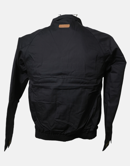 London Fog Black Harrington Jacket