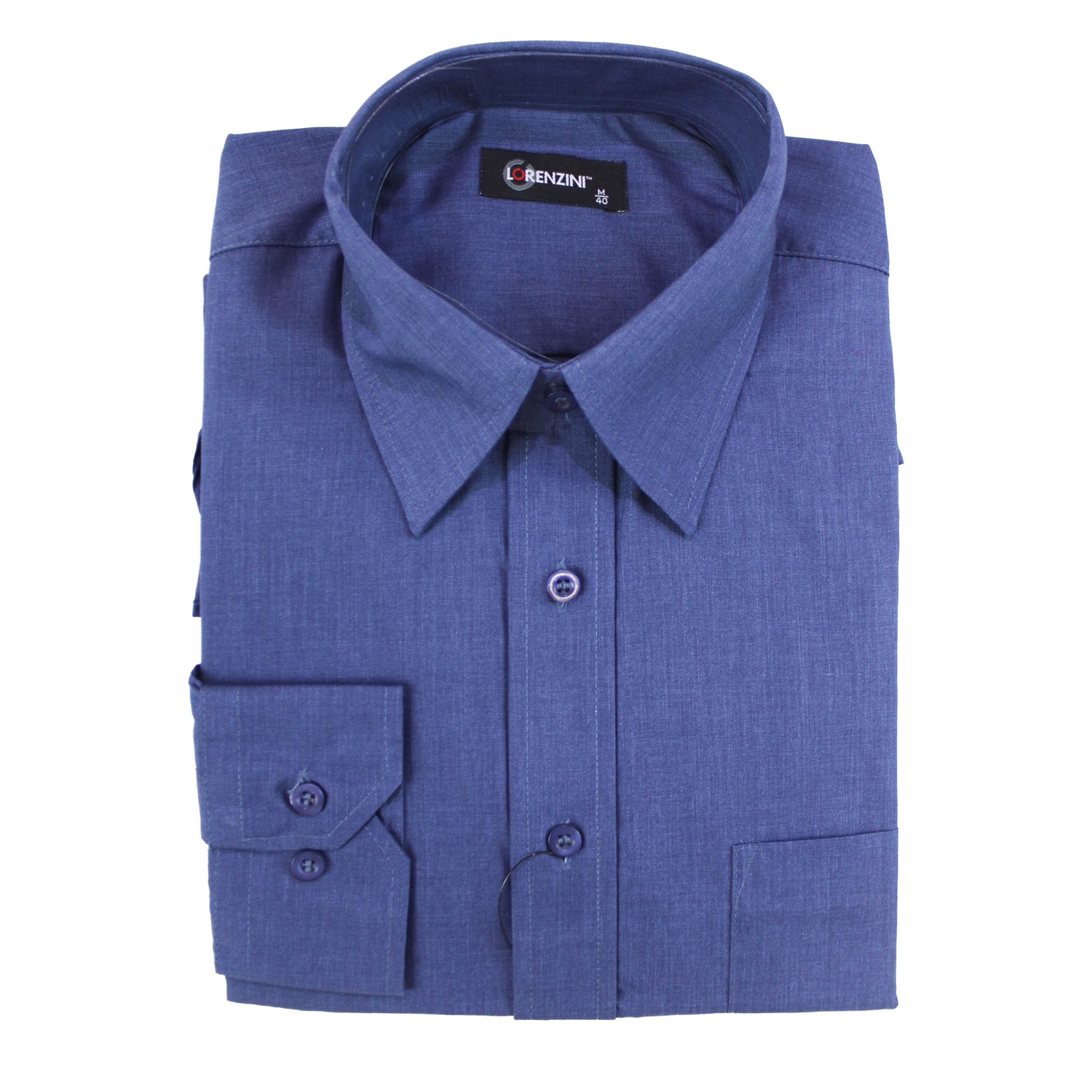 LORENZINI Navy L/S Shirt