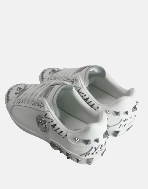 Vialli Leather Azarri White Sneaker