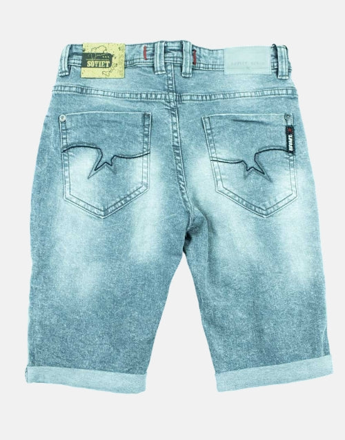 Soviet Boys Blue Denim Shorts