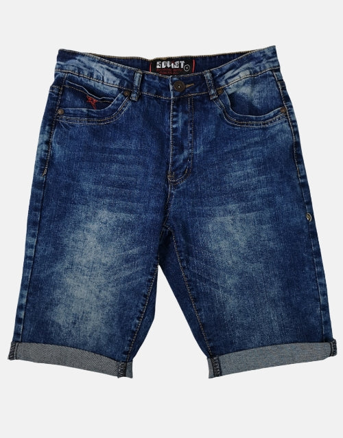 SOVIET Indigo Denim Shorts