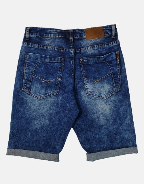 SOVIET Indigo Denim Shorts