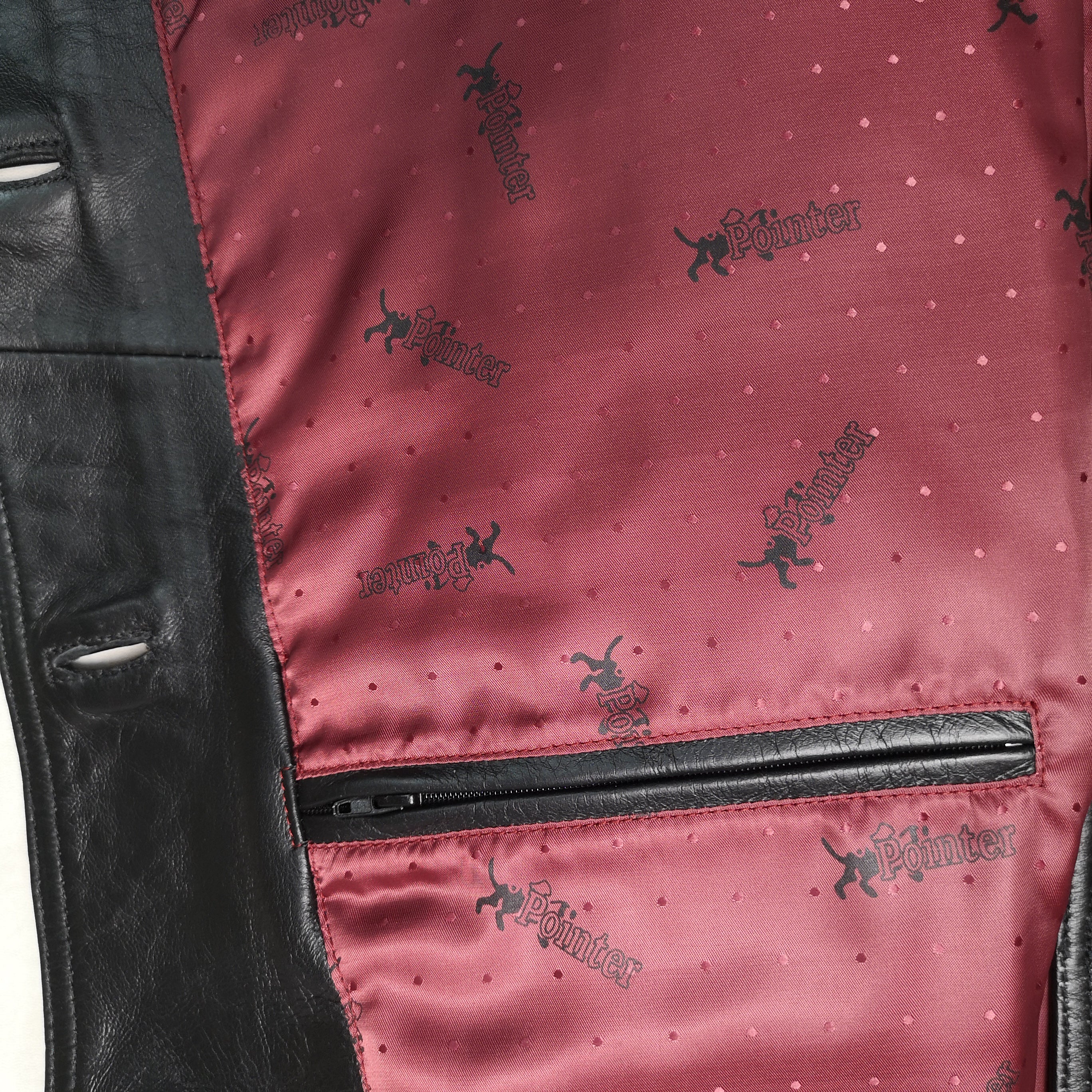 Pointer Original Leather Shirt Jacket Black