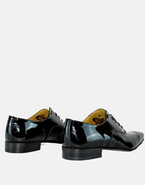 Crockett & Jones Chase Black Patent