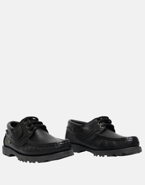 TEGO Black Leather Shoe