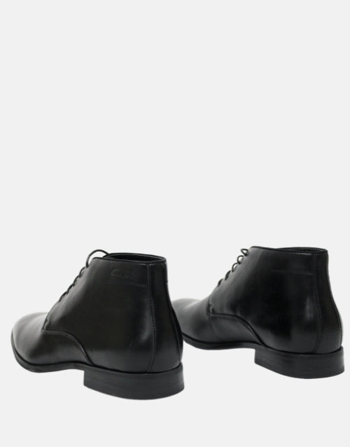 Gino Paoli Black Lace Up Boot