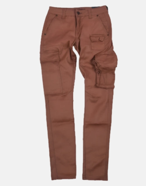 Cutty Camel Wax Skinny Fit Cargo Jean